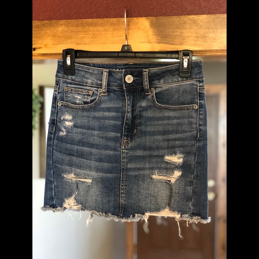 Denim American Eagle Skirt